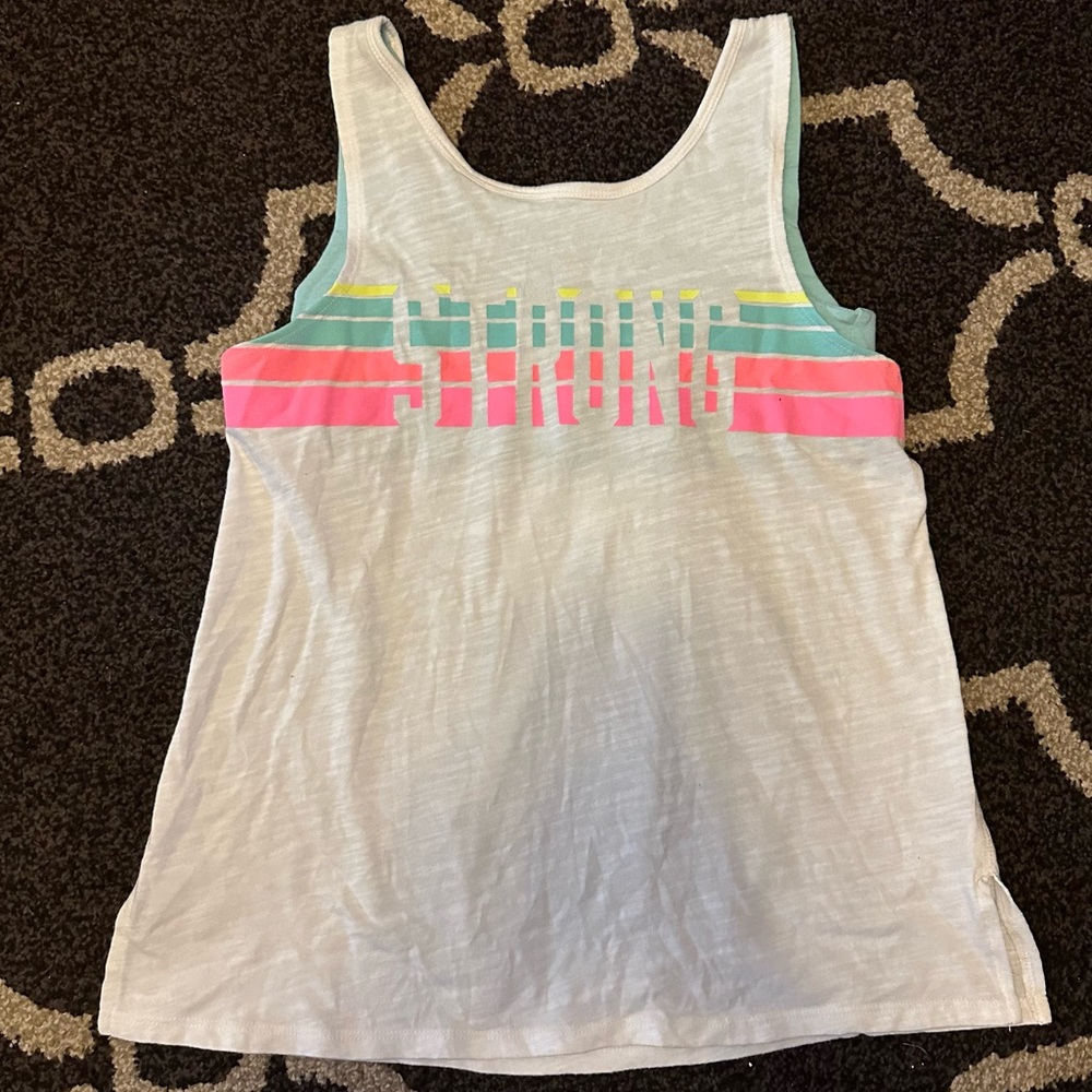Girl’s XL Strong Tank Top with Attached Sports Bra